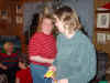Tami (my sister in law) in back and Lora (my sister) in front